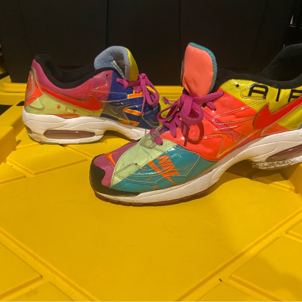 Nike Blue and Pink Athletic Shoes